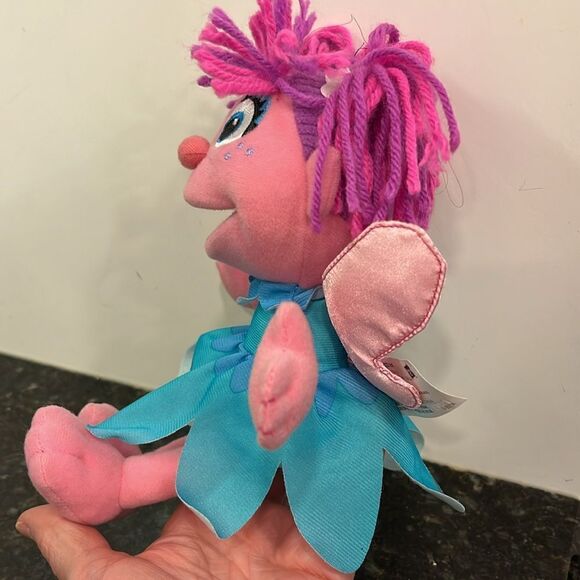 Sesame Street Abby Cadabby Mini Plush Doll 2013 Hasbro Pink Fairy - Picture 2 of 6